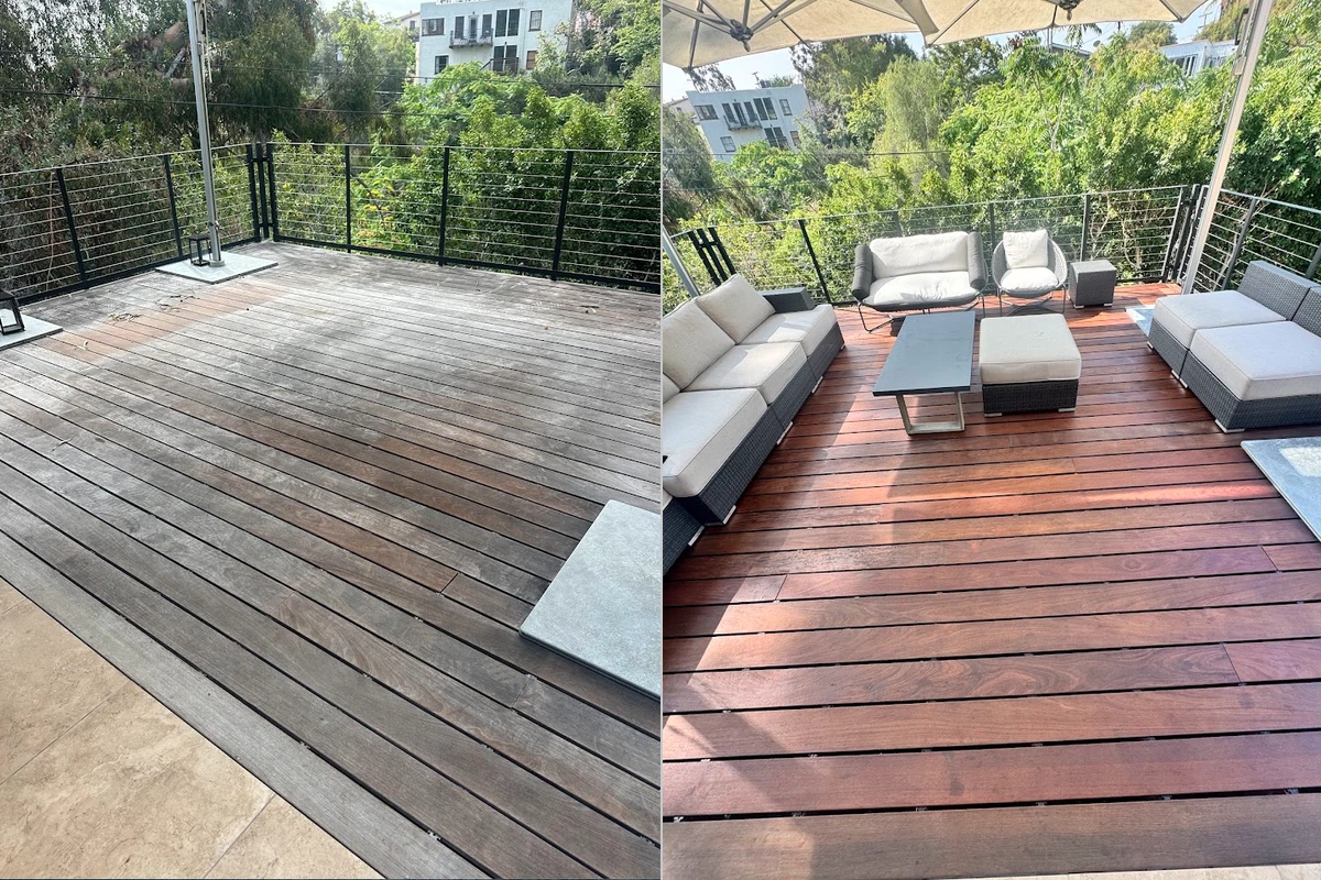Deck Cleaning by PatioMaid in San Diego